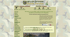 Desktop Screenshot of milleroutdoors.com